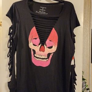 Punk inspired skull shirt
